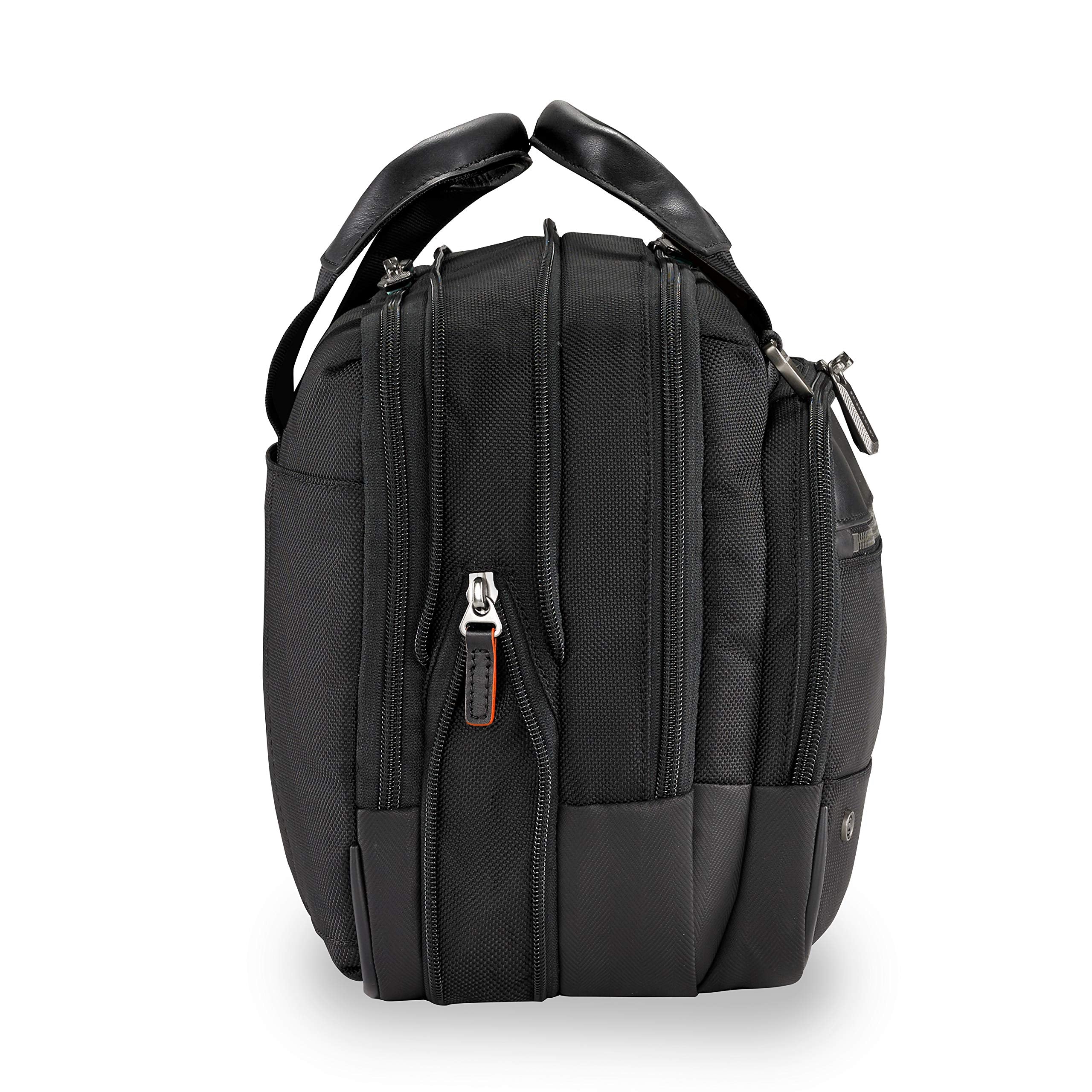 Briggs & Riley @work Slim Brief ( Black , Slim ) Black Slim U2