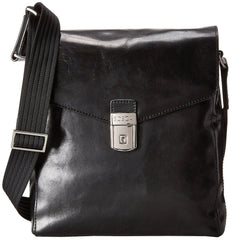 Bosca Old Leather Man Bag ( Black , One Size ) Black One Size U1