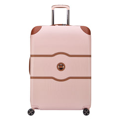 DELSEY Paris Chatelet Air 2.0 Hardside Luggage with Spinner Wheels ( Blush , Checked-Large 28 Inch ) Blush Checked Large 28 Inch U2