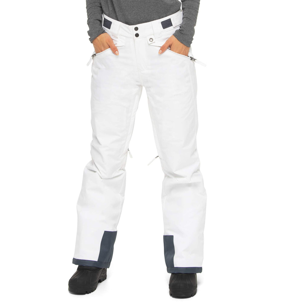 Arctix Women's Insulated Ski Pants ( White , X-Large ) White X Large U11