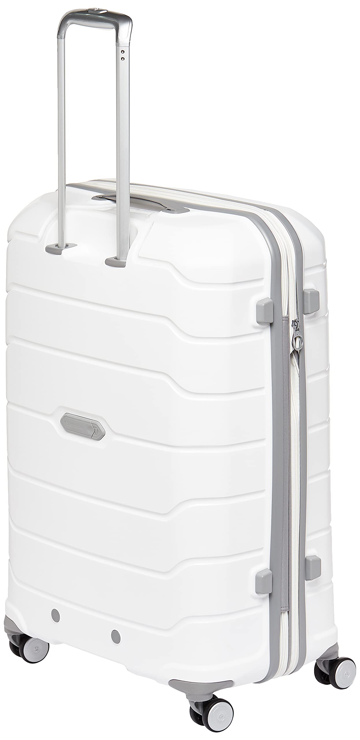 Samsonite Freeform Hardside Expandable with Double Spinner Wheels ( White , Carry-On 21-Inch ) White Carry On 21 Inch U5