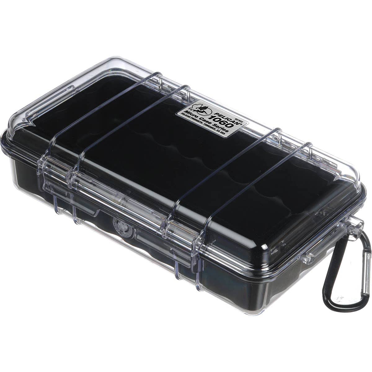 Pelican 1060 Micro Case - for iPhone, Cell Phone, GoPro, Camera, and More ( Black/Clear , One Size ) Black/Clear One Size U1