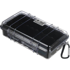 Pelican 1060 Micro Case - for iPhone, Cell Phone, GoPro, Camera, and More ( Black/Clear , One Size ) Black/Clear One Size U1