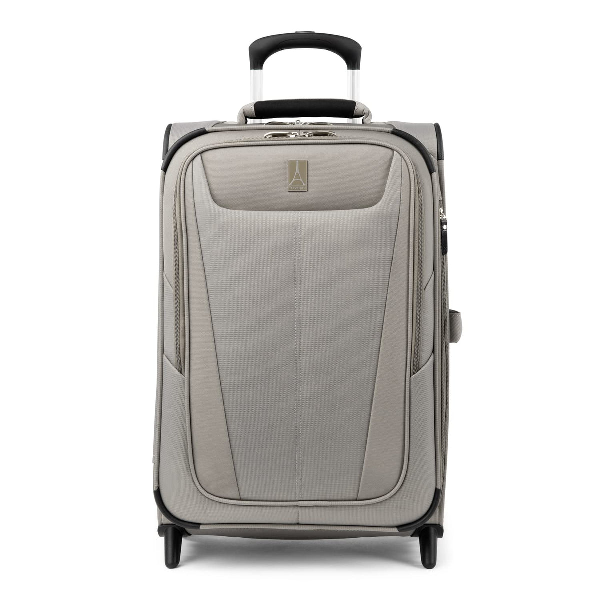 Travelpro Maxlite 5 Softside Expandable Upright 2 Wheel Luggage, Lightweight Suitcase, Men and Women ( Champagne , Carry-on 22-Inch ) Champagne Carry On 22 Inch U6