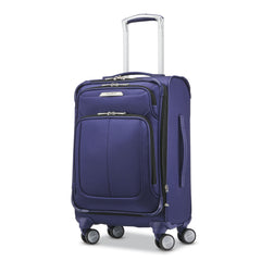 Samsonite SoLyte DLX Carry-On Expandable Spinner ( Iris Blue , Carry-On 20-Inch ) Iris Blue Carry On 20 Inch U4