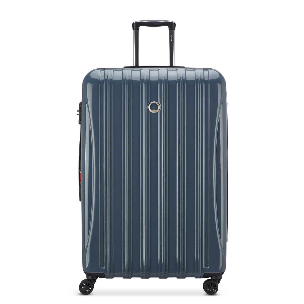 DELSEY Paris Helium Aero Hardside Expandable Luggage with Spinner Wheels ( Orion Blue , Checked-Large 29 Inch ) Orion Blue Checked Large 29 Inch U12