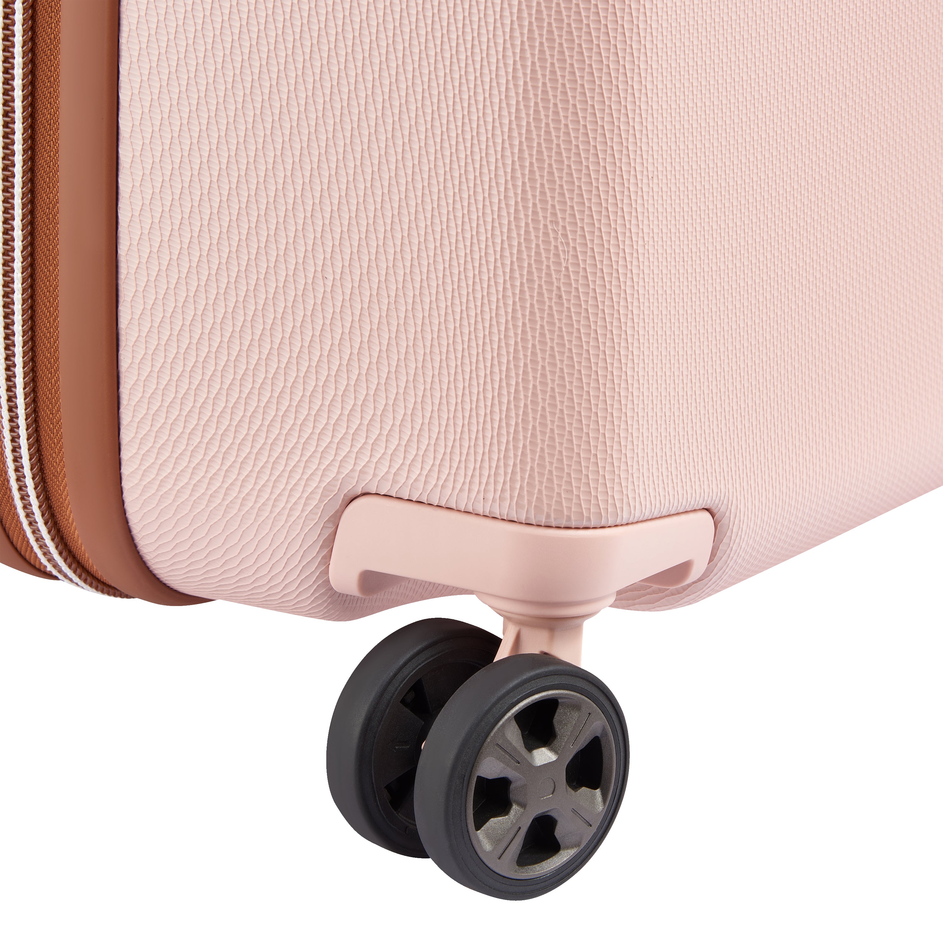 DELSEY Paris Chatelet Air 2.0 Hardside Luggage with Spinner Wheels ( Blush , Checked-Large 28 Inch ) Blush Checked Large 28 Inch U2