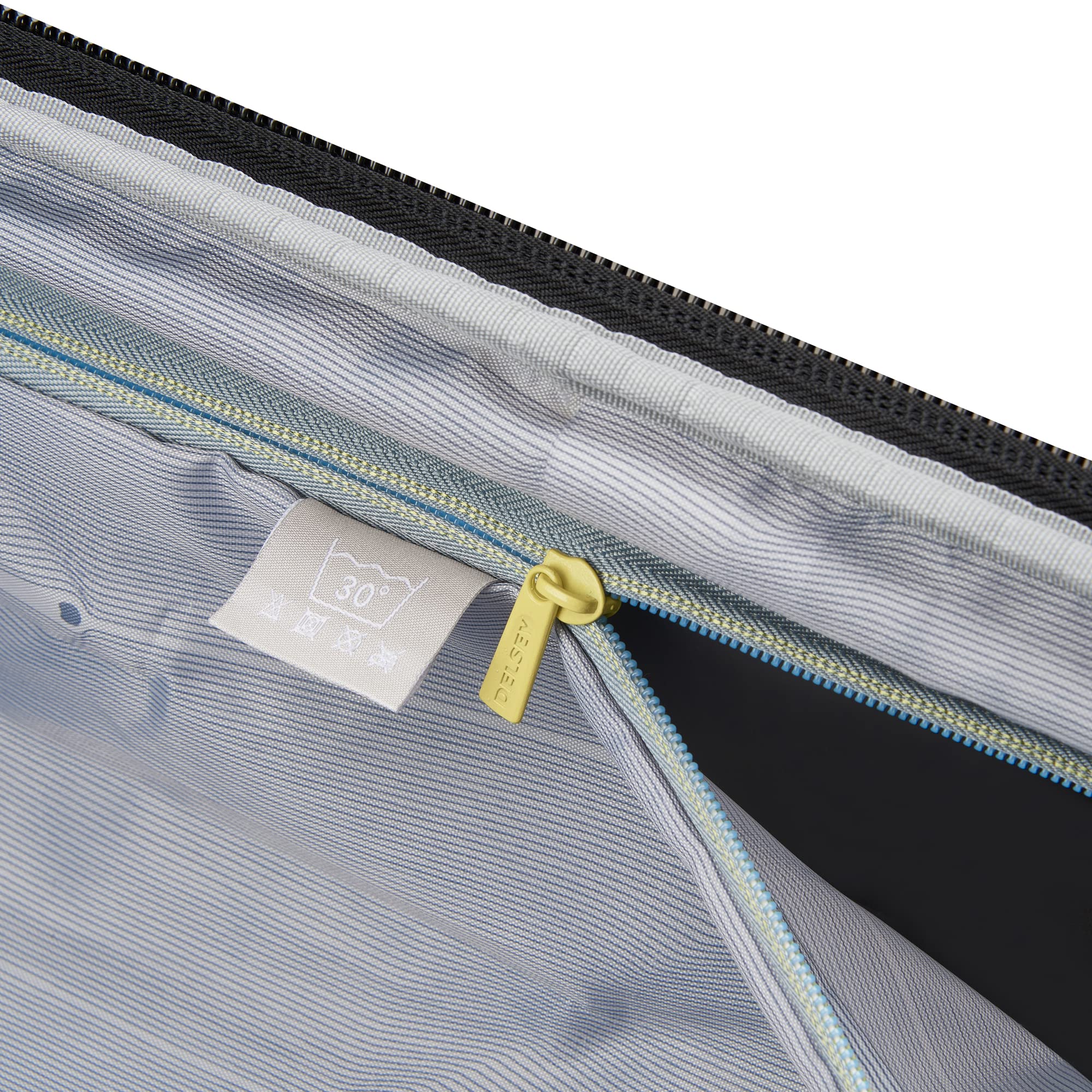 DELSEY Paris Cruise 3.0 Trunk 26" Spinner ( Glossy Ivory , Checked 26 Inch Trunk ) Glossy Ivory Checked 26 Inch Trunk U1