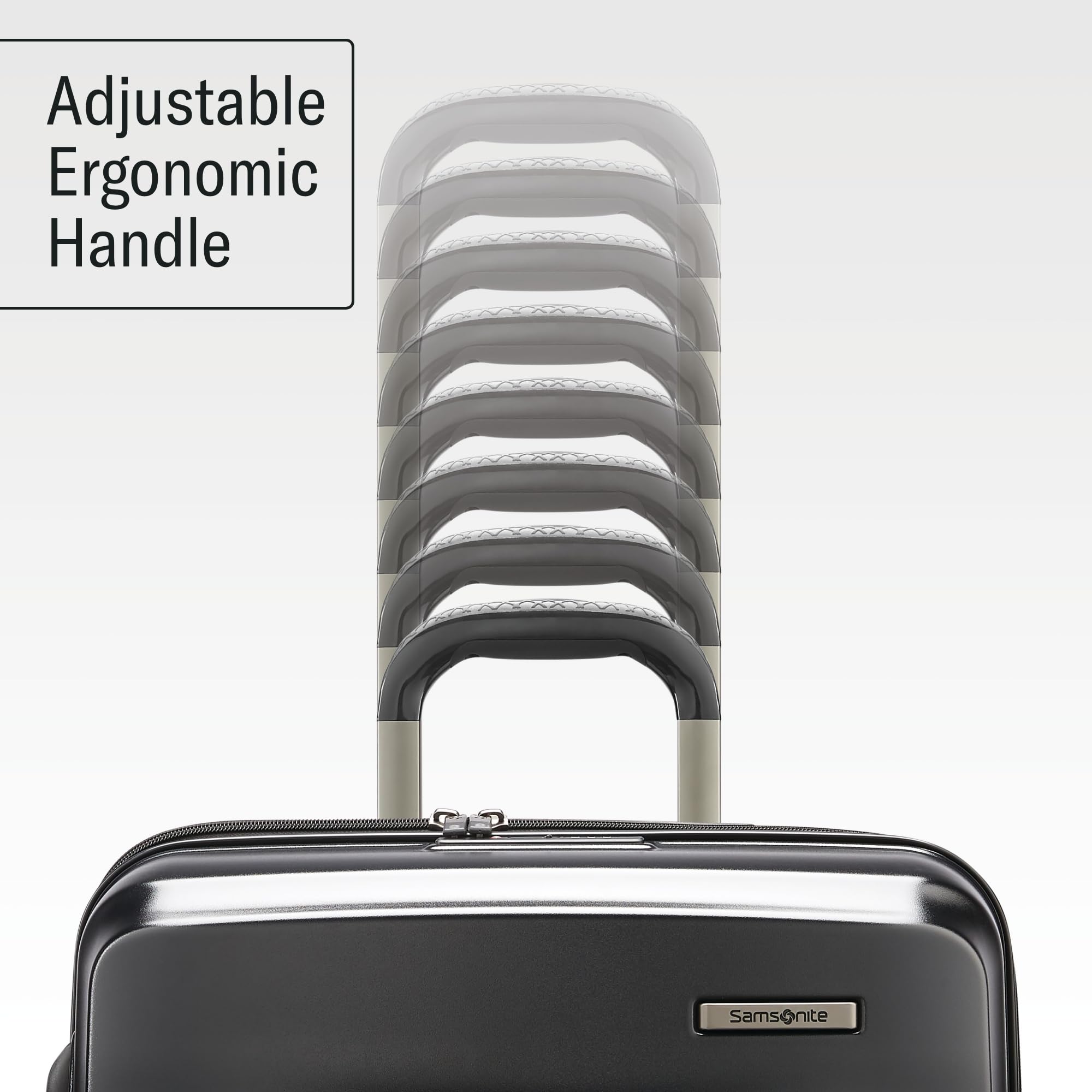 Samsonite Octiv Hardside Spinner ( Stealth Black , Check-Medium 24 ) Stealth Black Check Medium 24 U1