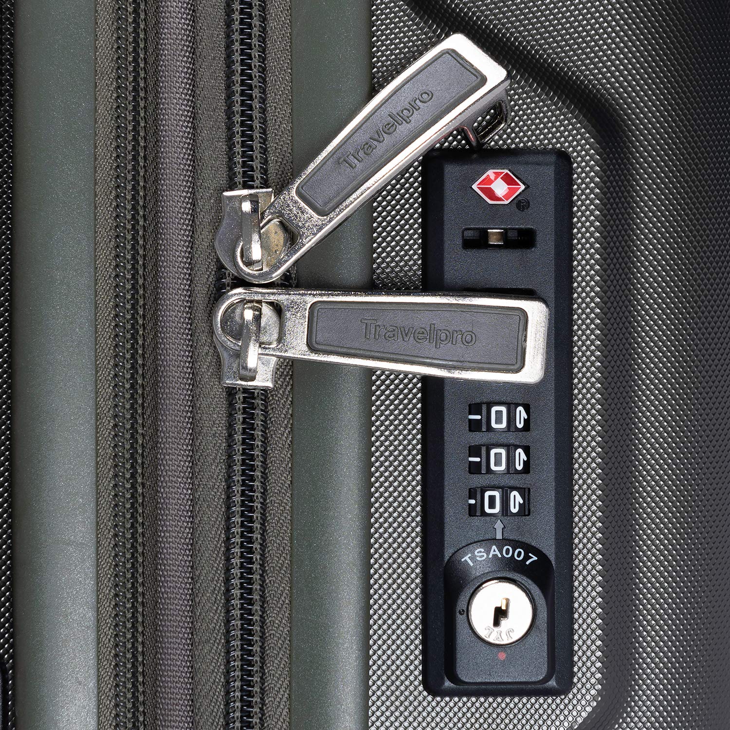 Travelpro Maxlite 5 Hardside Spinner Wheel Luggage Slate Green Checked Large 29 Inch U1