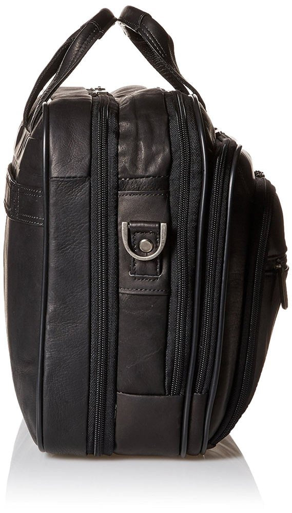 Heritage Colombian 15.6' Double Compartment Top Zip EZ-Scan Computer Portfolio U2
