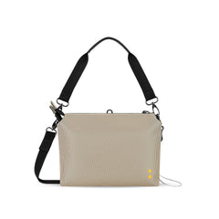 Sherpani Mei, Anti Theft Crossbody Purse, Lightweight Cross Body Bag, Fashion Trio Bag for Women with Metal Hardware ( Straw , One Size ) Straw One Size U1