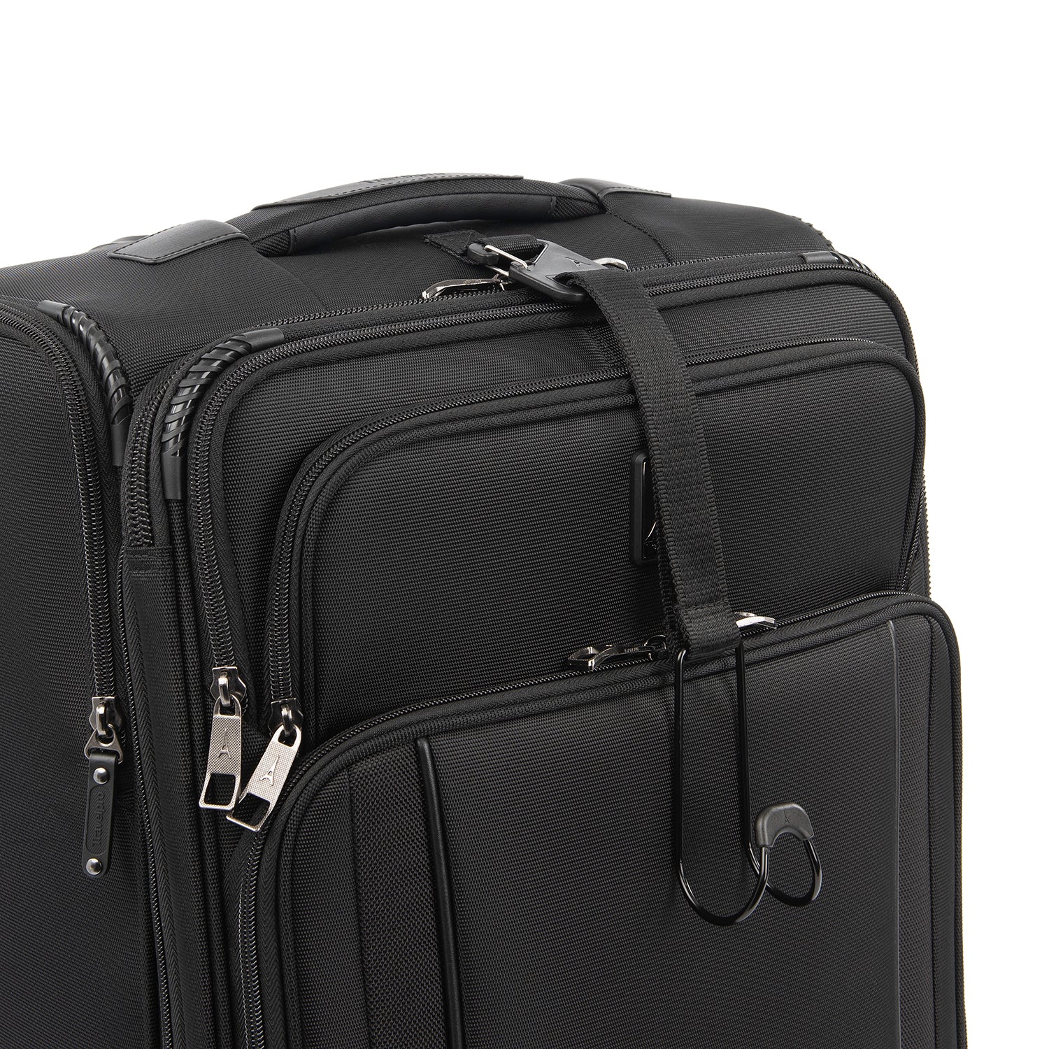 Travelpro Crew Versapack Max Carry-On Exp Rollaboard ( Jet Black , Carry-On 21-Inch ) Jet Black Carry On 21 Inch U7