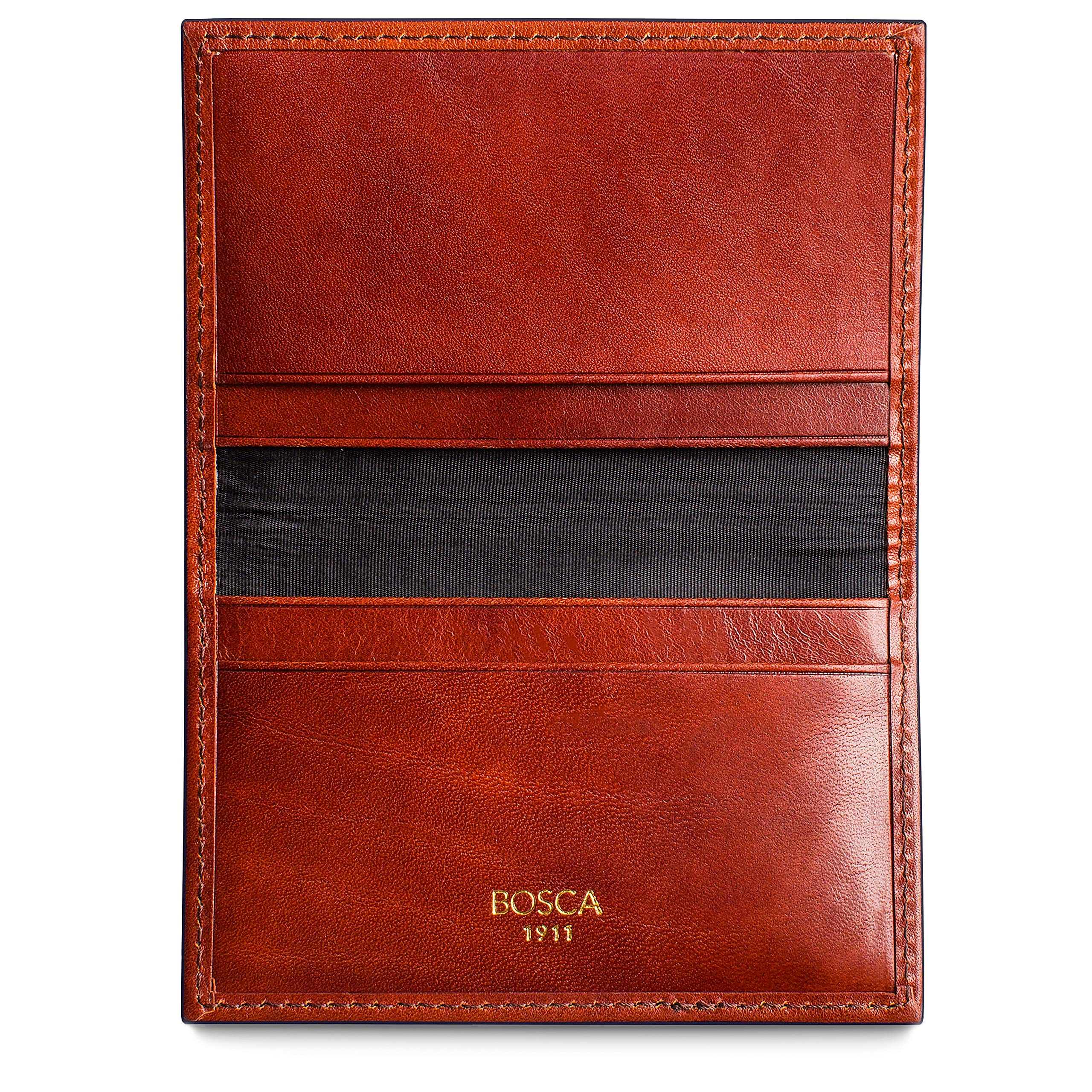 Bosca Old Leather Calling Card Case ( Cognac , One Size ) Cognac One Size U1