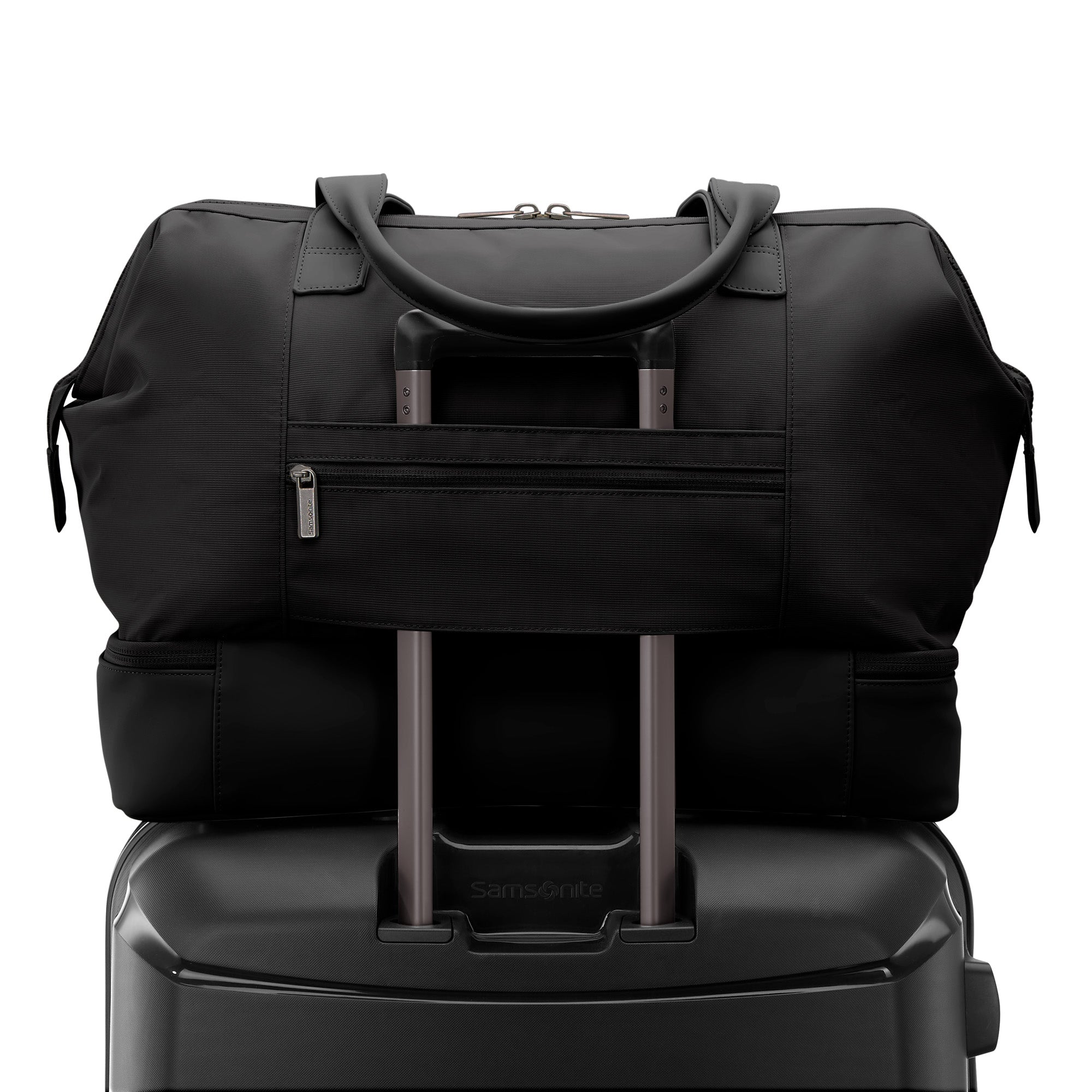 Samsonite Better Than Basic Drop Bottom Weekender ( Black , One Size ) Black One Size U5