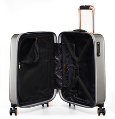 Ted Baker Women's Hardside Lightweight Spinner Luggage Water Floral Carry On 21 Inch U1