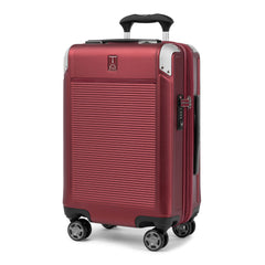 Travelpro Platinum Elite Hardside Expandable Spinner Wheel Luggage TSA Lock Hard Shell Polycarbonate Suitcase ( Daring Red , Carry-on 21-Inch ) Daring Red Carry On 21 Inch U3