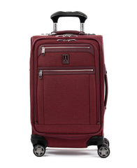 Travelpro Platinum Elite Softside Expandable Carry on Luggage, 8 Wheel Spinner Suitcase, USB Port, Suiter, Men and Women, Carry On 21-Inch ( Bordeaux Red , Carry-On 21-Inch ) Bordeaux Red Carry On 21 Inch U9
