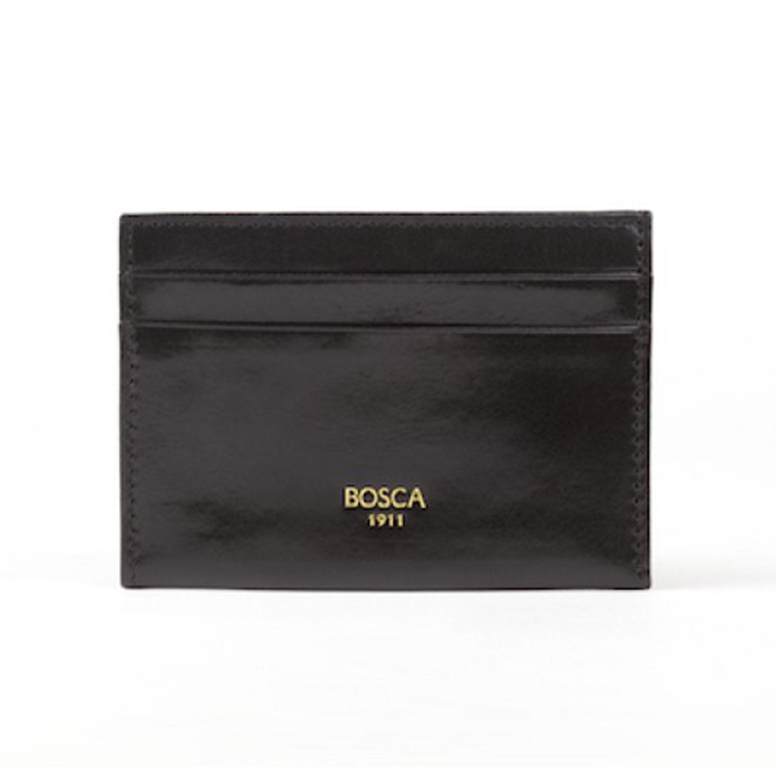 Bosca Old Leather Collection - Weekend Wallet ( Black Leather , One Size ) Black Leather One Size U3