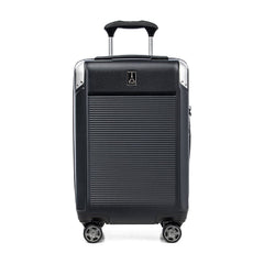 Travelpro Platinum Elite Hardside Expandable Spinner Wheel Luggage TSA Lock Hard Shell Polycarbonate Suitcase ( Shadow Black , Carry-on 21-Inch ) Shadow Black Carry On 21 Inch U2
