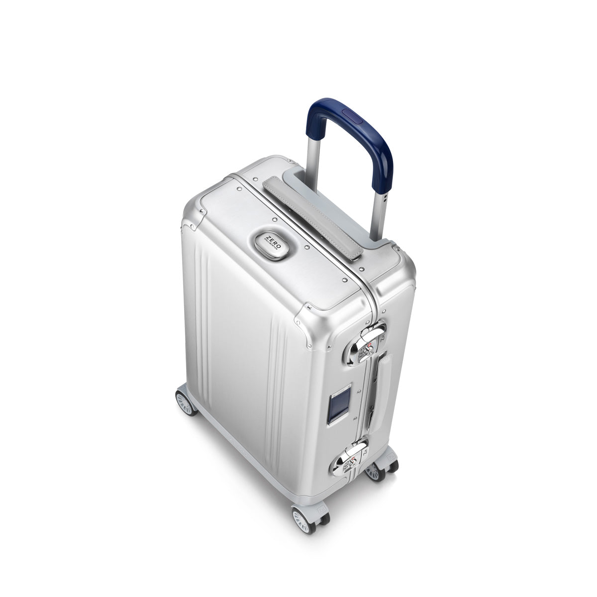 ZERO Halliburton Pursuit Aluminum Hardside Travel Case ( Silver , International Carry-On ) Silver International Carry On U1