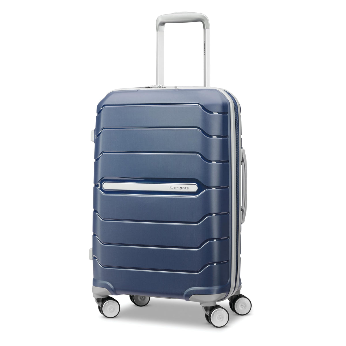 Samsonite Freeform Hardside Expandable with Double Spinner Wheels ( Navy , Carry-on Spinner ) Navy Carry On Spinner U30
