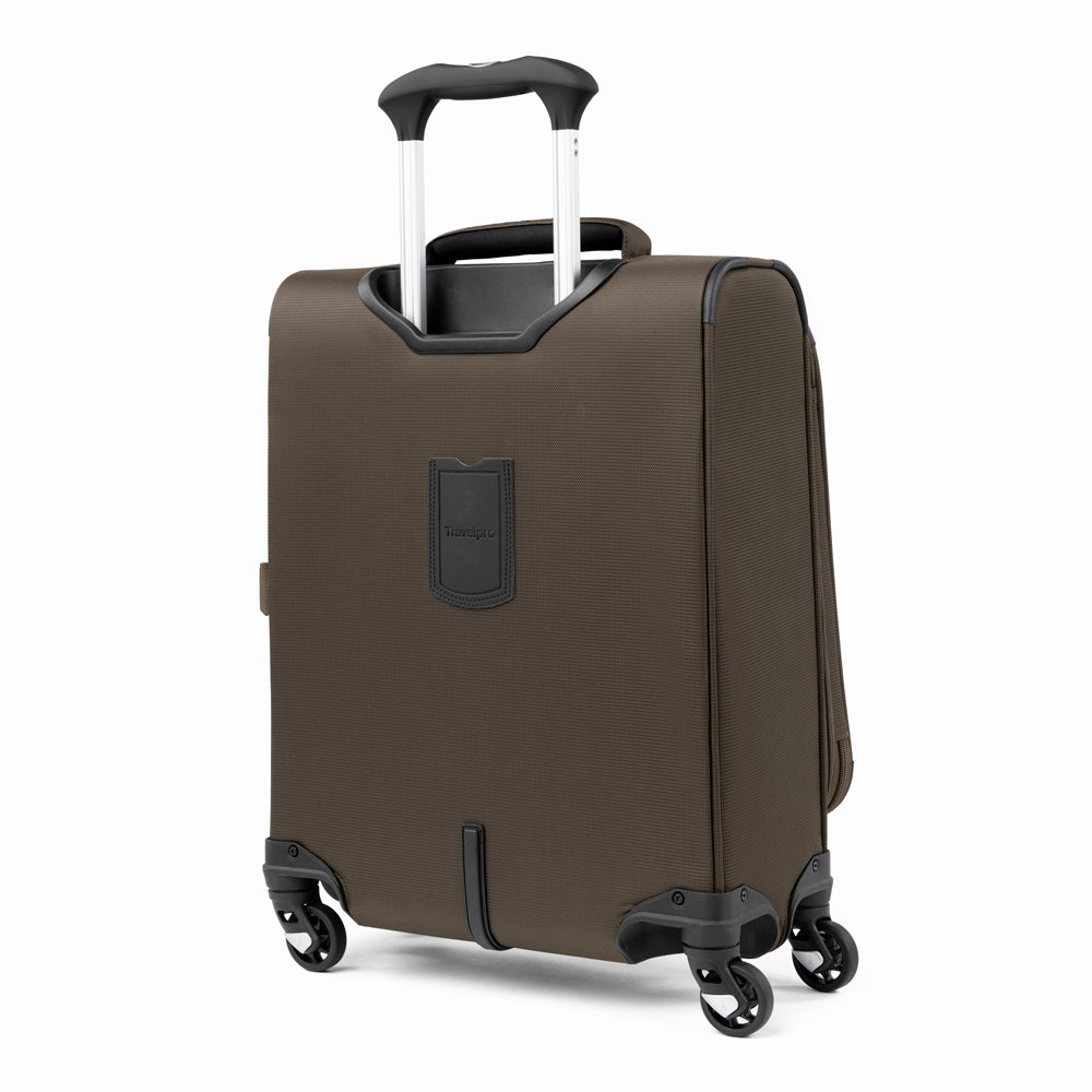 Travelpro Maxlite 5 Softside Expandable Luggage with 4 Spinner Wheels, Lightweight Suitcase, Men and Women Mocha Carry On 19 Inch U3