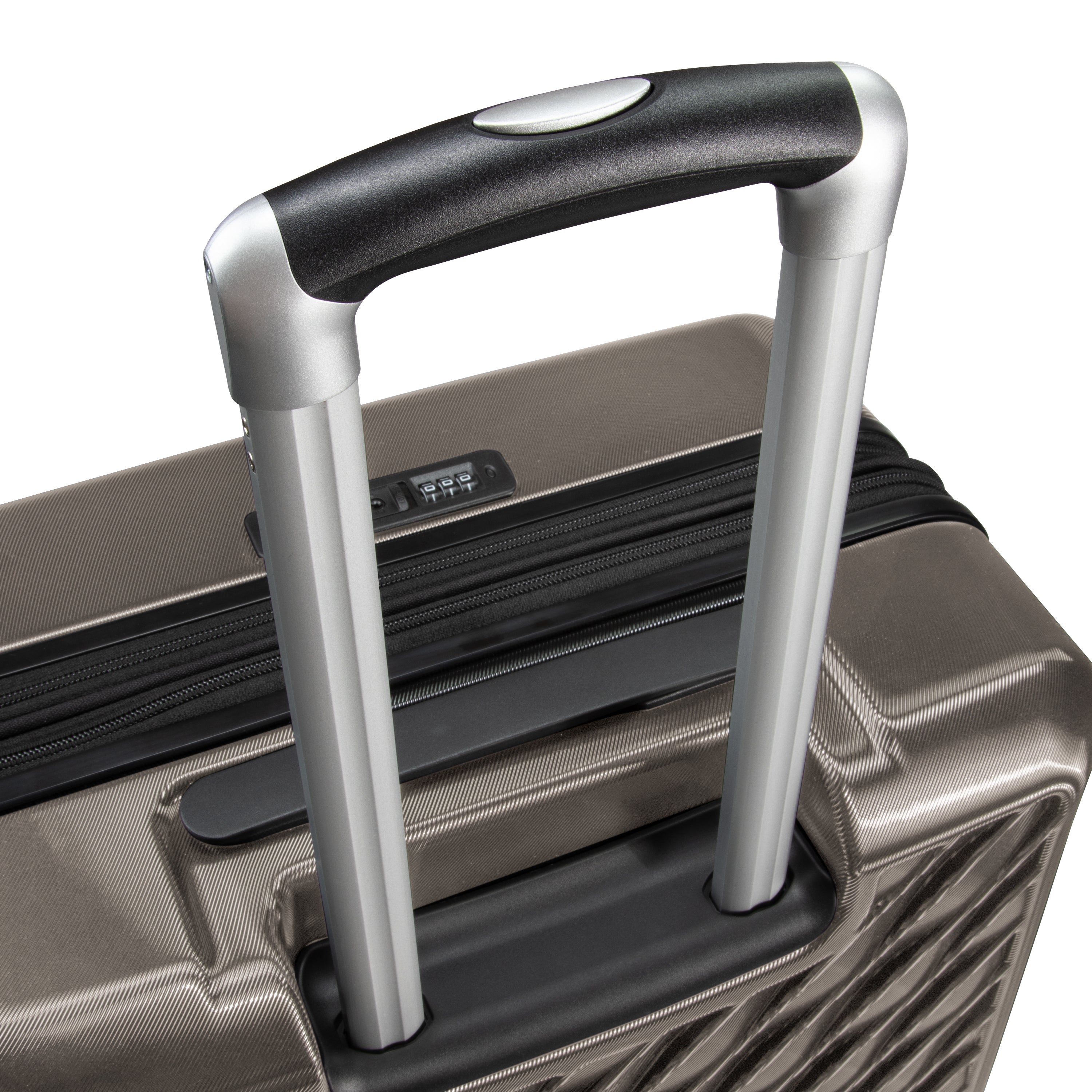 Ricardo Beverly Hills Melrose Hardside Expandable Luggage with Lightweight Construction for Smooth Traveling, Stylish, Durable, and Spacious, Men and Women ( Bronze , Check-In Medium 25-Inch ) Bronze Check In Medium 25 Inch U1