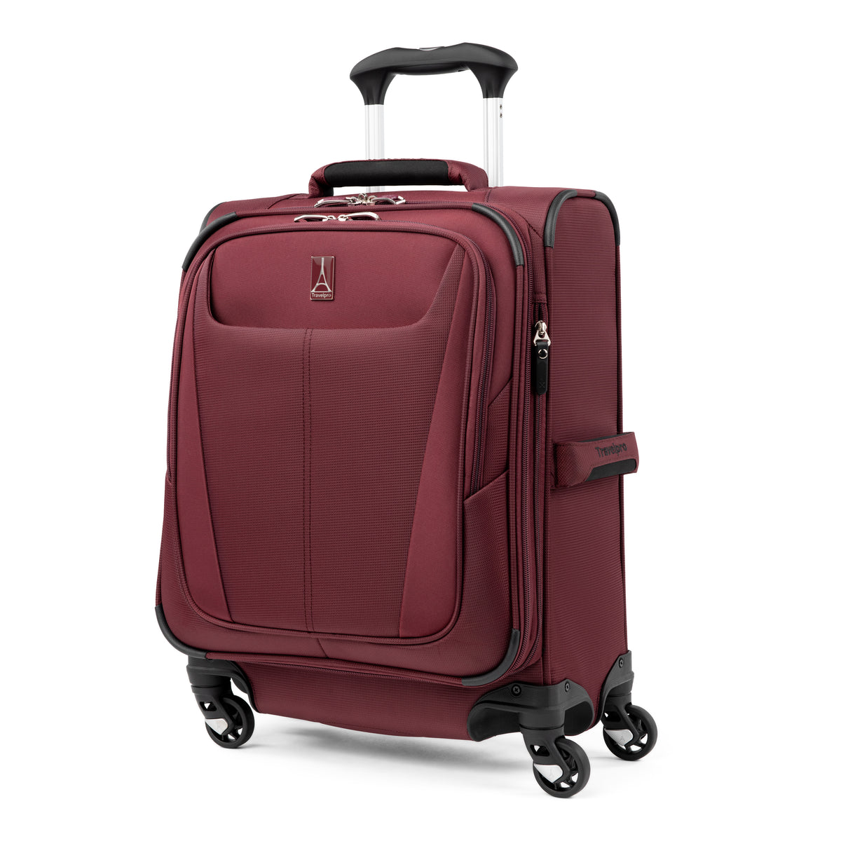 Travelpro Maxlite 5 Softside Expandable Luggage with 4 Spinner Wheels, Lightweight Suitcase, Men and Women ( Burgundy , Carry-on 19-Inch ) Burgundy Carry On 19 Inch U11