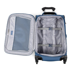Travelpro Maxlite 5 Softside Expandable Luggage with 4 Spinner Wheels, Lightweight Suitcase, Men and Women ( Ensign Blue , Compact Carry-on 20-Inch ) Ensign Blue Compact Carry On 20 Inch U18