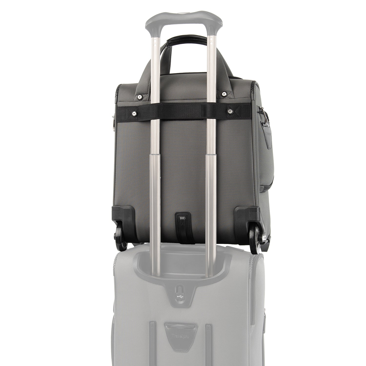 Travelpro Crew Versapack Rolling UnderSeat Carry-On Titanium Grey One Size U2