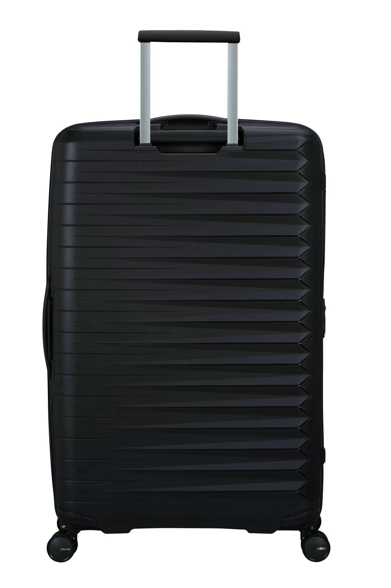 American Tourister Fastforward Expandable Hardside Luggage with Spinner Wheels, Large ( Flash Black , One Size ) Flash Black One Size U1