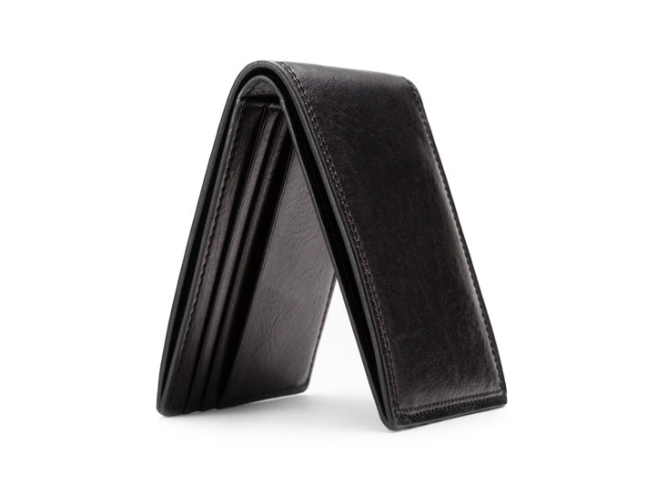 Bosca Men's Wallet, Dolce Small Bifold Wallet ( Black , One Size ) Black One Size U4