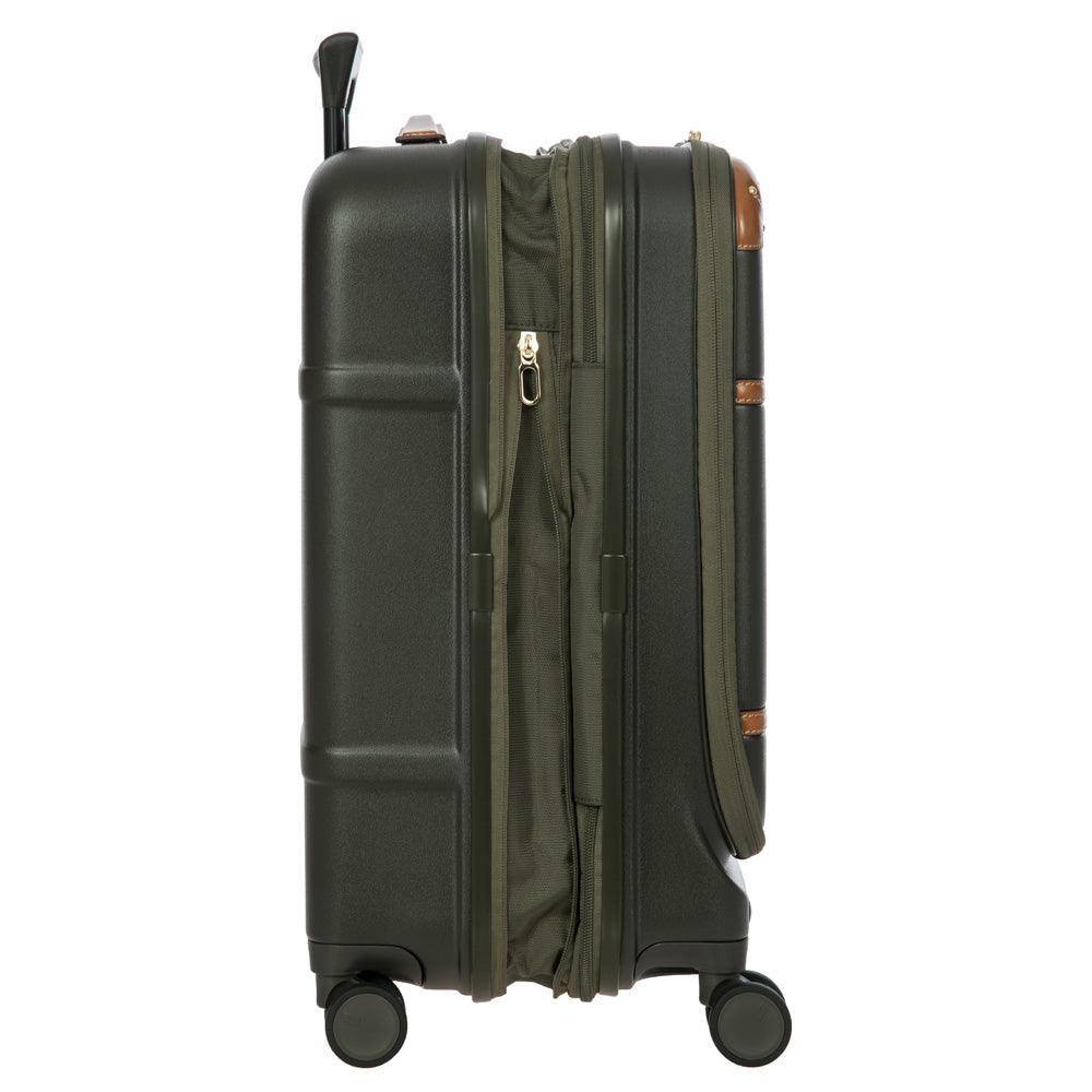 Bric's Bellagio 3.0 21" Carry-On Expandable Spinner w/Pocket ( Olive , 21-Inch w/ Pocket ) Olive 21 Inch W Pocket U1