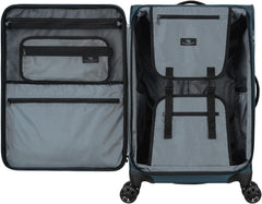 WallyBags Stratford Luggage, 25-Inch Spinner ( Teal , 25-Inch Spinner ) Teal 25 Inch Spinner U1