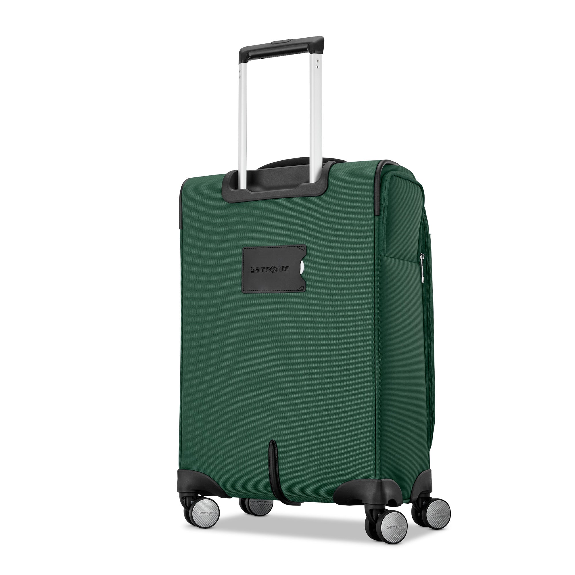 Samsonite Element Carry-On Soft-Sided Expandable 21-Inch Suitcase: Airline Approved for Most Major Airlines, Durable, 360 Spinner Wheels, Adjustable Handle, 2 Front & Side Pocket ( Bistro Green , 21-Inch Carry-On ) Bistro Green 21 Inch Carry On U4
