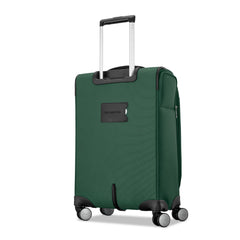 Samsonite Element Carry-On Soft-Sided Expandable 21-Inch Suitcase: Airline Approved for Most Major Airlines, Durable, 360 Spinner Wheels, Adjustable Handle, 2 Front & Side Pocket ( Bistro Green , 21-Inch Carry-On ) Bistro Green 21 Inch Carry On U4