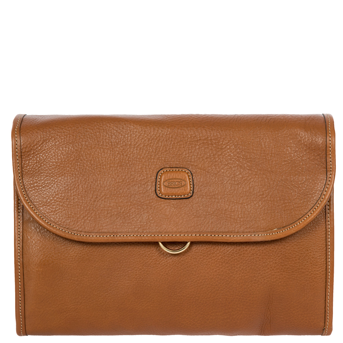 Bric's Life Pelle Tri-fold Traveler ( Cognac , One Size ) Cognac One Size U1