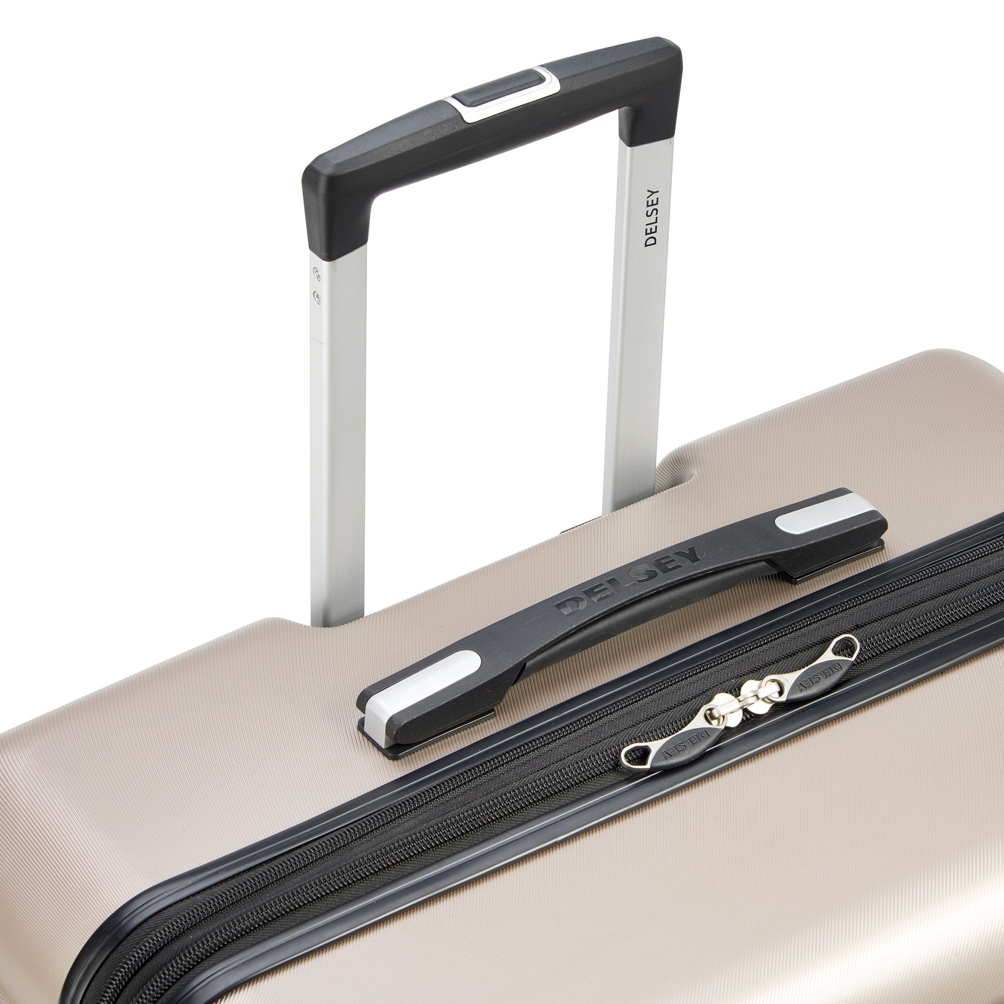 DELSEY Paris Margot Hardside Spinner Luggage Collection ( Gold , Checked Medium 24 Inch ) Gold Checked Medium 24 Inch U11