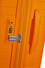 American Tourister Fastforward Expandable Hardside Luggage with Spinner Wheels, Carry-on ( Radiant Orange , One Size ) Radiant Orange One Size U1