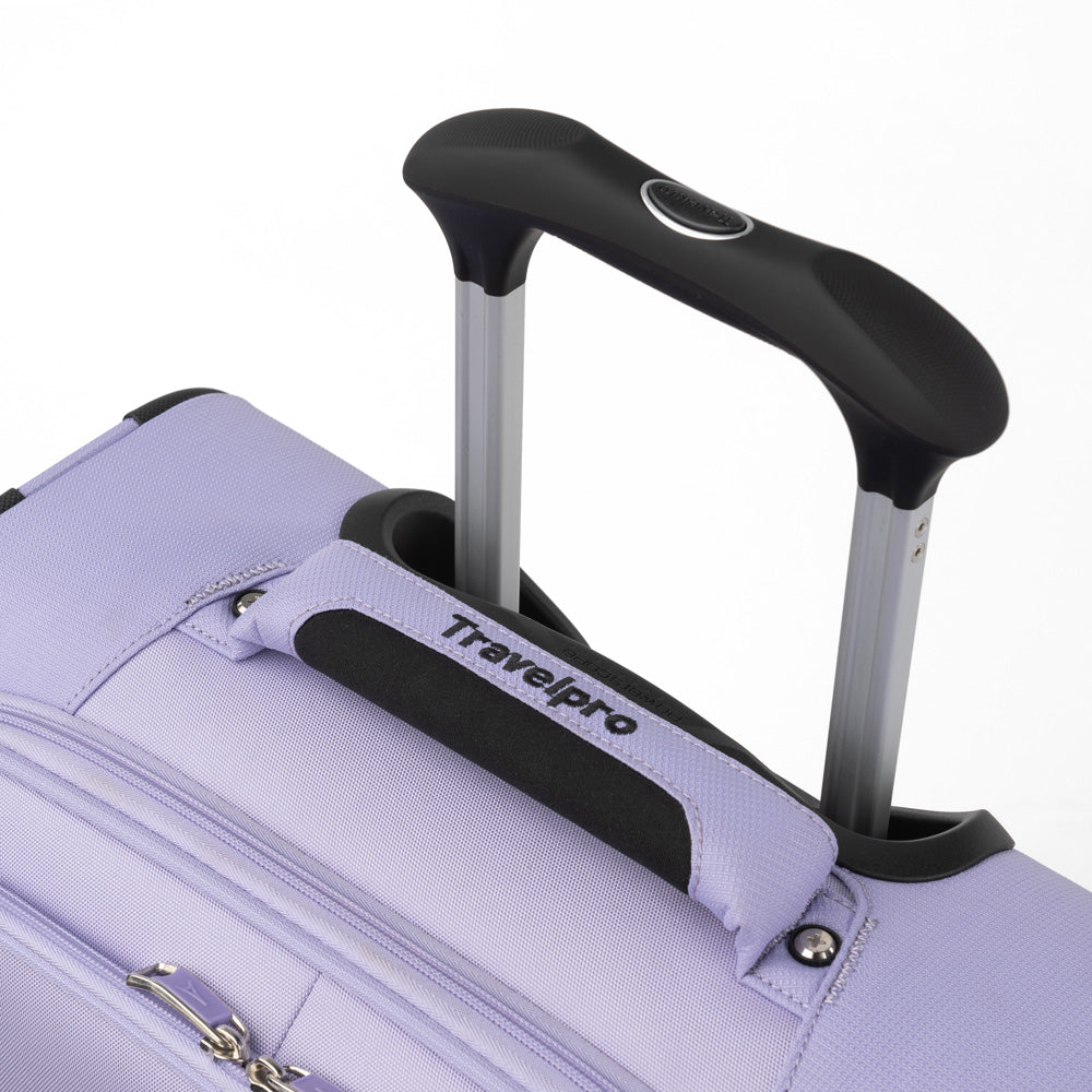 Travelpro Maxlite 5 Softside Expandable Luggage with 4 Spinner Wheels, Lightweight Suitcase, Men and Women ( Violet , Carry-on 19-Inch ) Violet Carry On 19 Inch U2