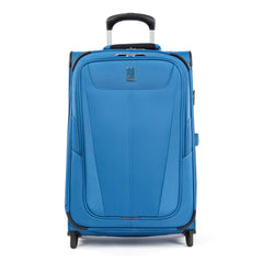 Travelpro Maxlite 5 Softside Expandable Upright 2 Wheel Luggage, Lightweight Suitcase, Men and Women Azure Blue Carry On 22 Inch U3