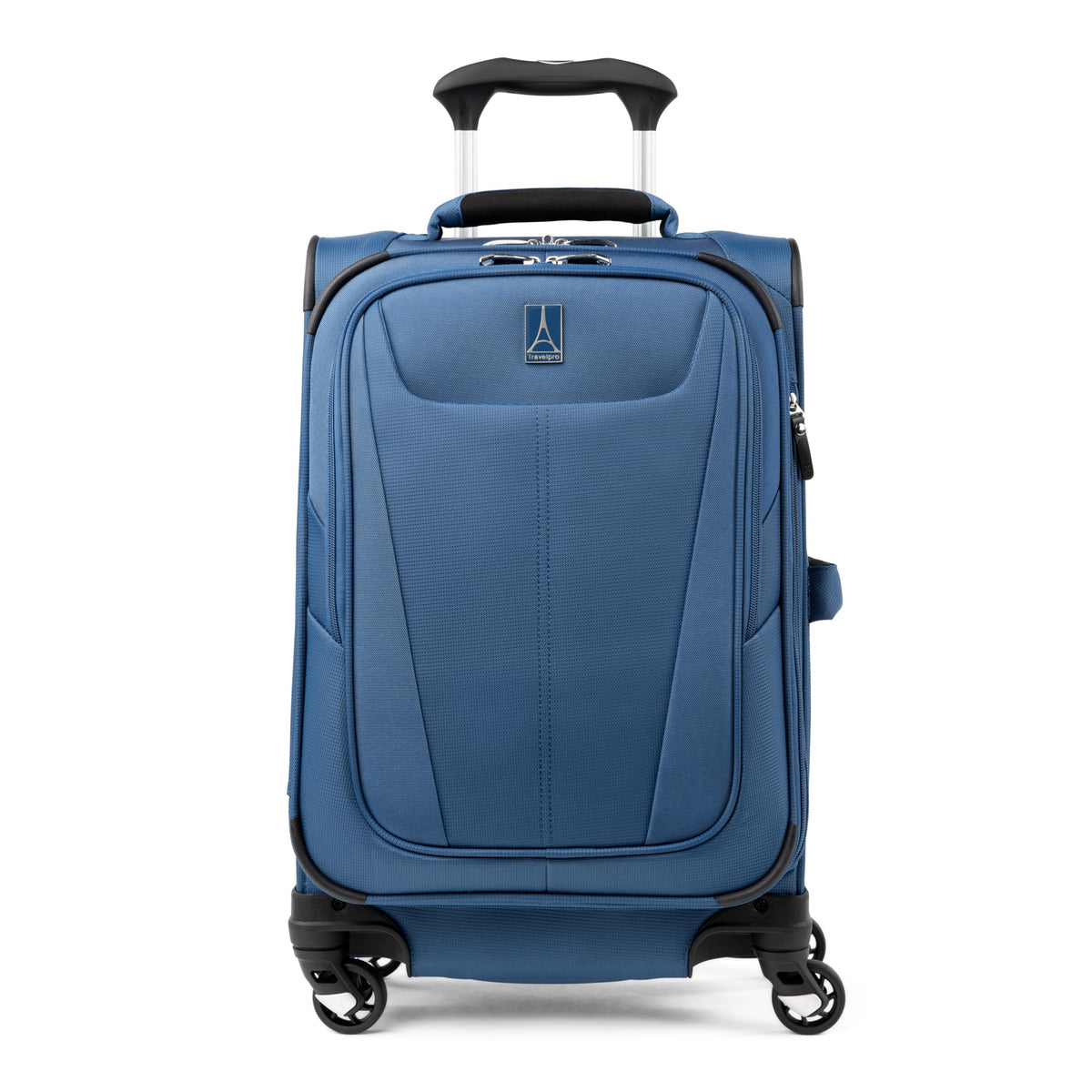 Travelpro Maxlite 5 Softside Expandable Luggage with 4 Spinner Wheels, Lightweight Suitcase, Men and Women ( Ensign Blue , Compact Carry-on 20-Inch ) Ensign Blue Compact Carry On 20 Inch U18