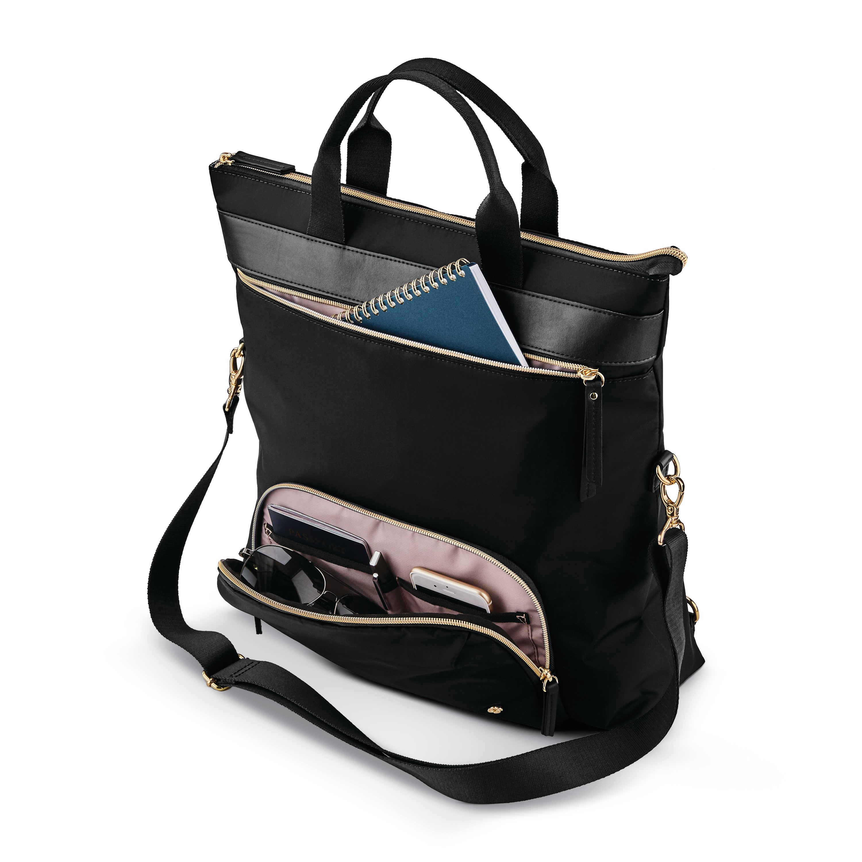 Samsonite Women's Mobile Solution Business ( Black , Convertible Backpack ) Black Convertible Backpack U8