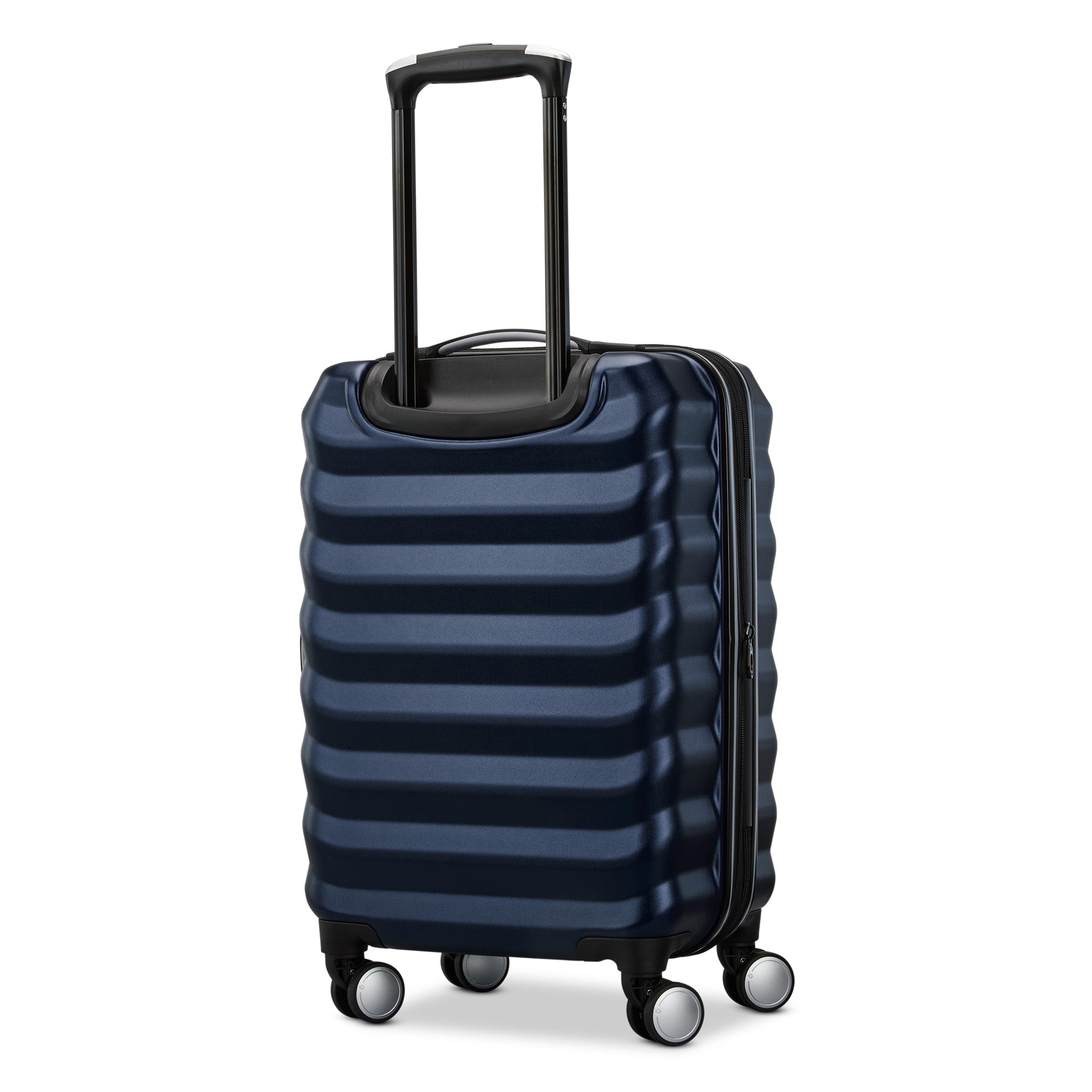 Samsonite Hard-Sided 20-Inch Lightweight Carry On Expandable Element Suitcase: Durable, 360 Spinner Wheels, Adjustable Telescopic Handle, TSA-Approved Lock ( Navy , 20-Inch Carry-On ) Navy 20 Inch Carry On U1