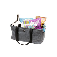 Geckobrands Large Utility Tote ( Everyday Grey , One Size ) Everyday Grey One Size U3
