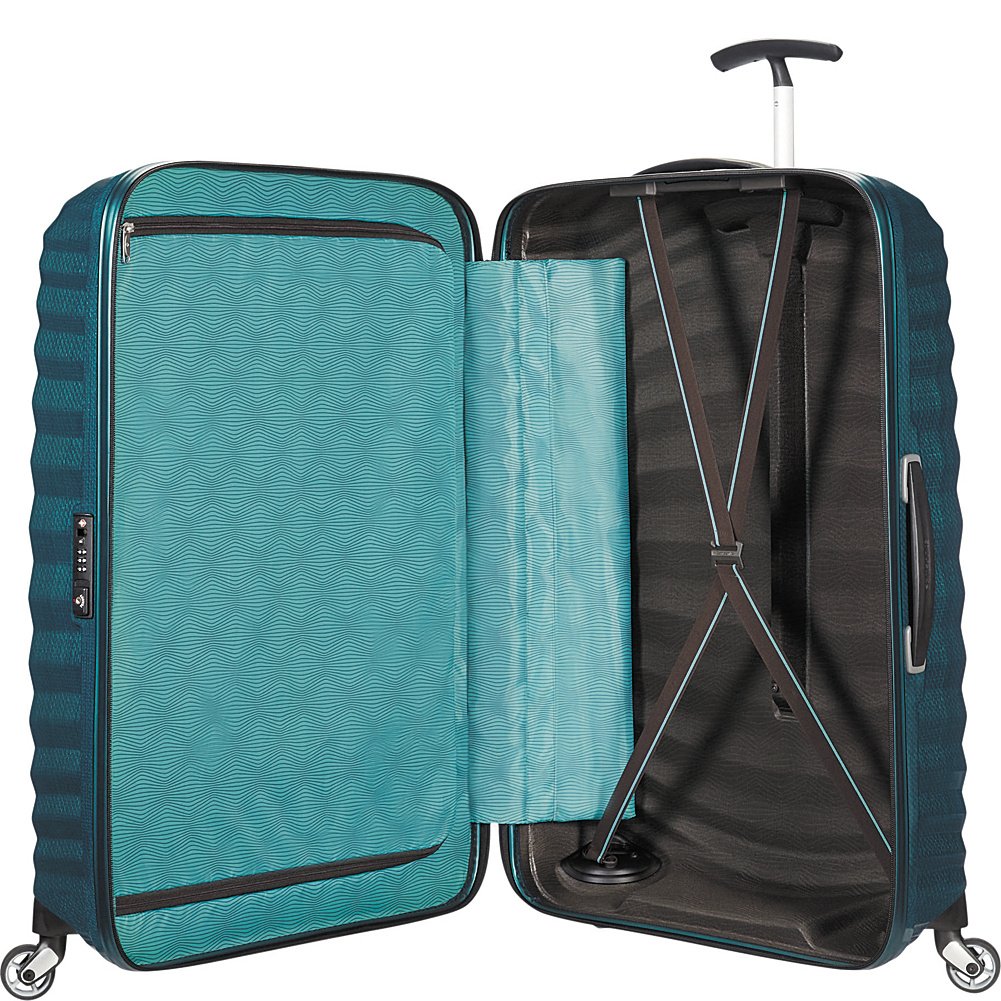 Samsonite Label Lite Shock 30" Hardside Spinner Petrol Blue One Size U1