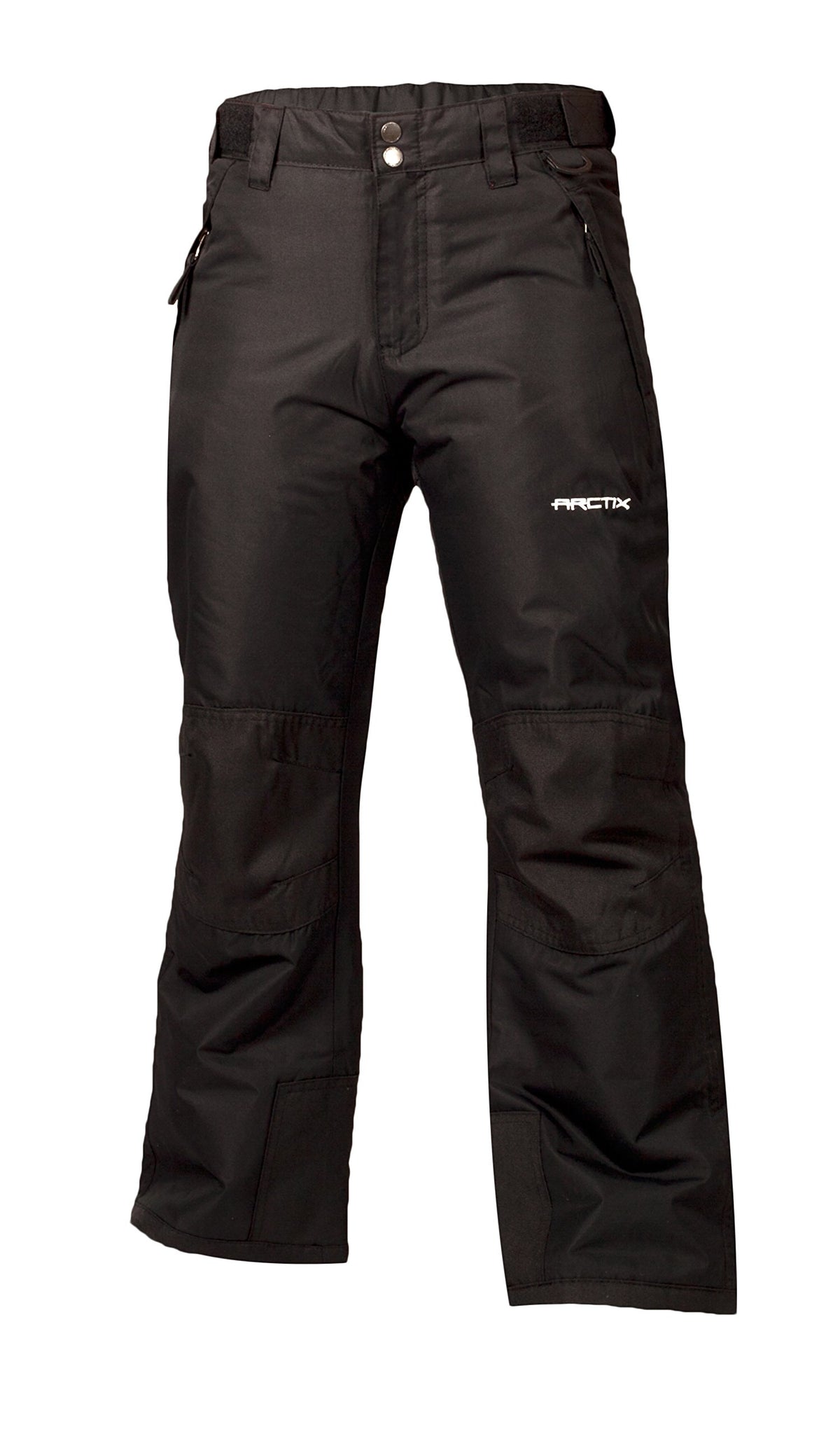 Arctix Kids Snow Pants with Reinforced Knees and Seat ( Black , Large ) Black Large U6