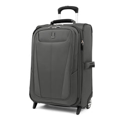 Travelpro Maxlite 5 Softside Expandable Upright 2 Wheel Luggage, Lightweight Suitcase, Men and Women ( Shadow Grey , Carry-on 22-Inch ) Shadow Grey Carry On 22 Inch U19