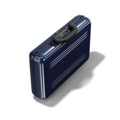 ZERO Halliburton Edge Lightweight Brilliant Attaché Collection Blue Small Attache U1